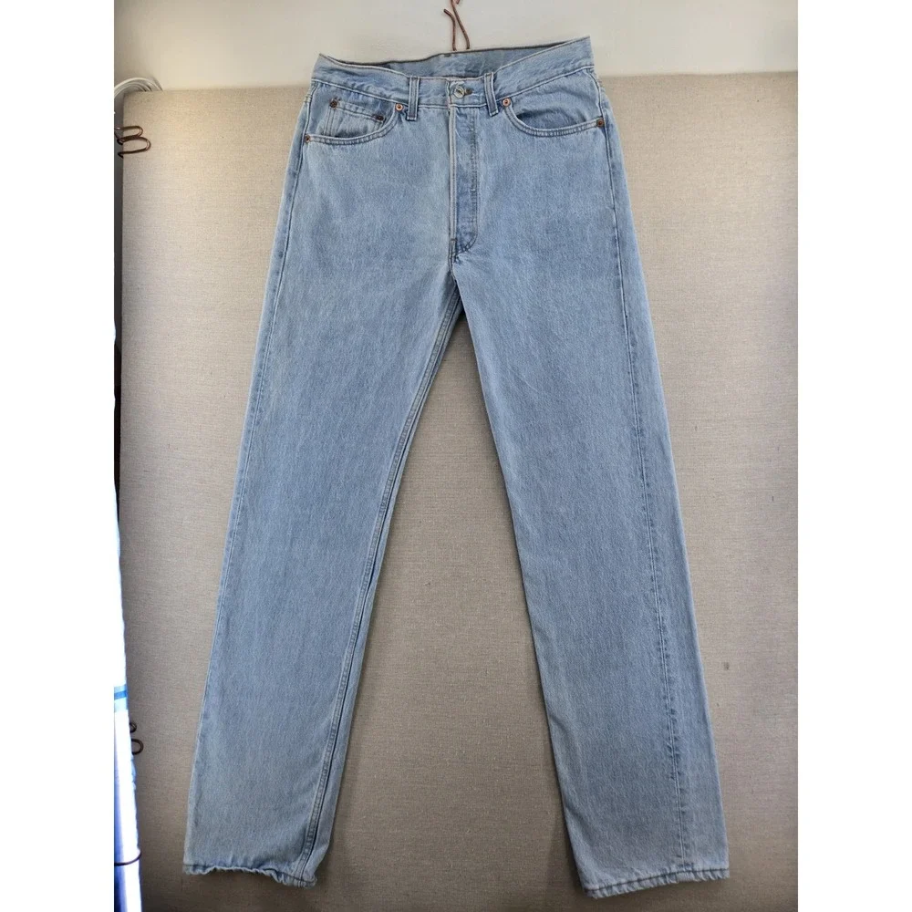 VTG Levi's 501 Jeans Mens 34x36 Tall Fits 32x35